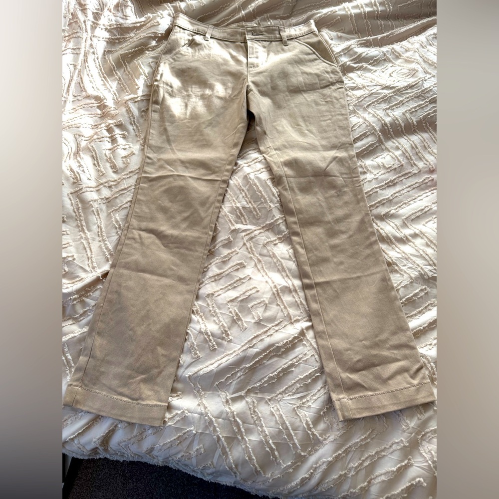 Girls only navy skinny uniform pants size 12